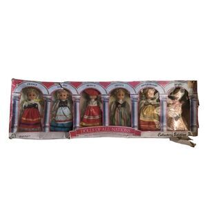 Vintage Europe's 6 Dolls of All Nations Collection Editions 2 1988